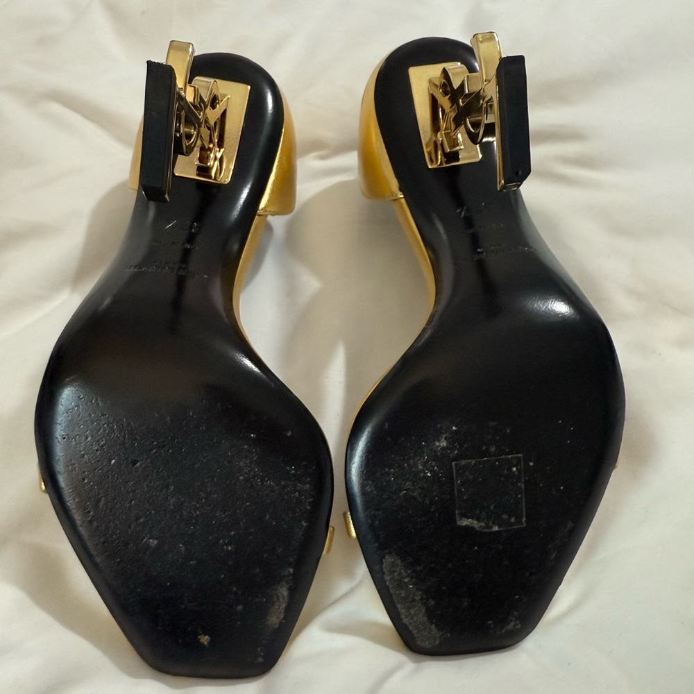 YSL Opyum Oro Sandal Heels - Picture 7 of 9